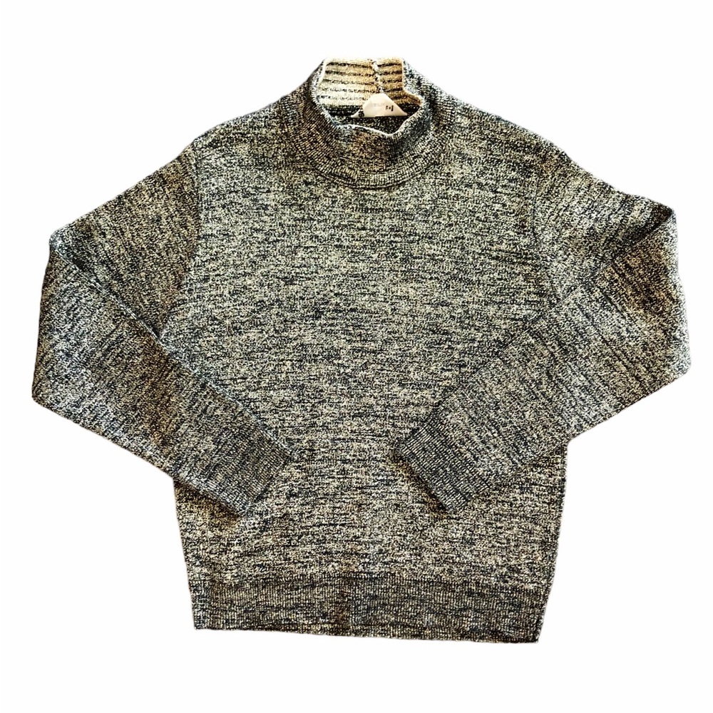 Vintage Gray Turtleneck Sweater